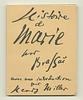 click for a larger image of item #17215, Histoire de Marie