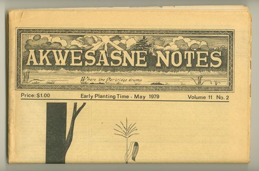  - Akwesasne Notes.