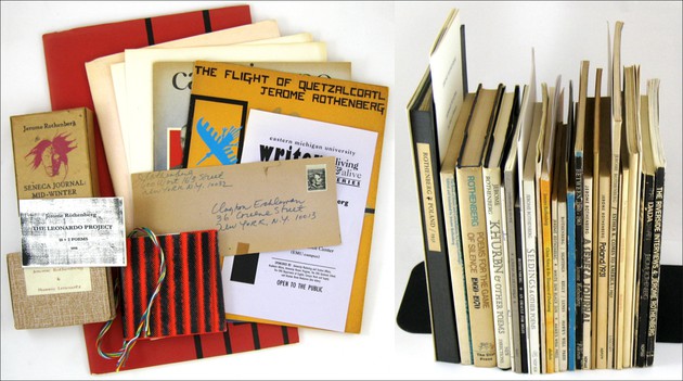 Association Copies: Jerome Rothenberg to Clayton Eshleman