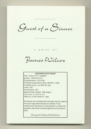 WILCOX, James, - Guest of a Sinner.