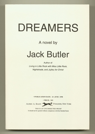 BUTLER, Jack, - Dreamers.