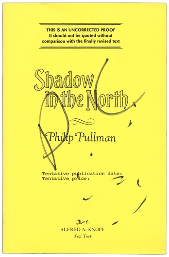 PULLMAN, Philip, - Shadow in the North.