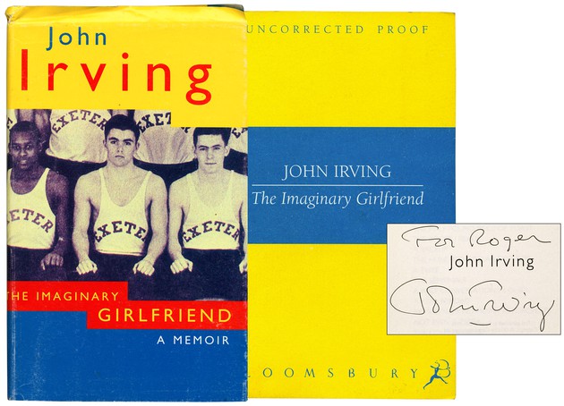 IRVING, John, - The Imaginary Girlfriend.
