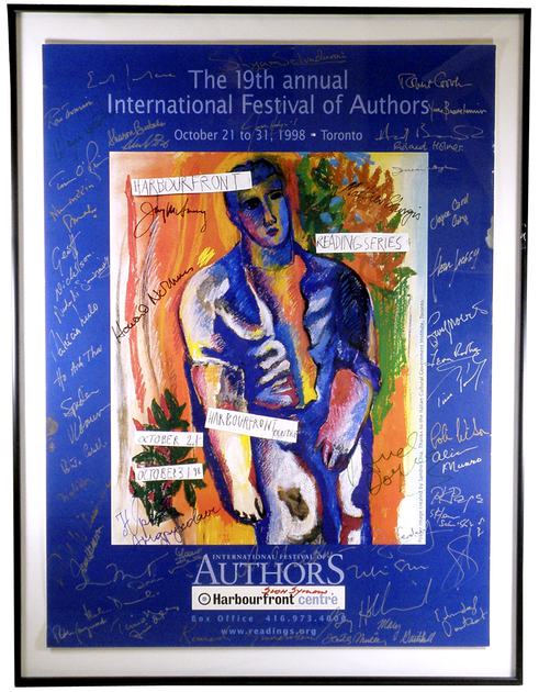  - 1998 International Festival of Authors Promotional Poster.