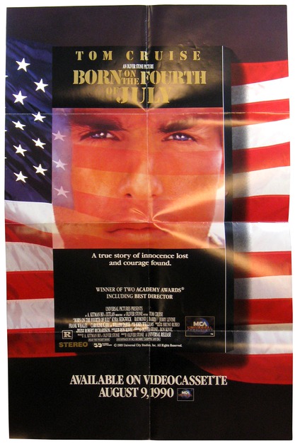  - Born on the Fourth of July Promotional Booklet/Poster.