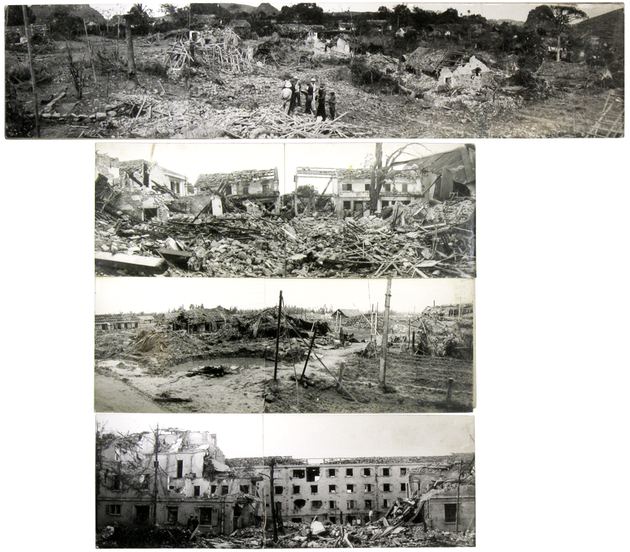  - Photographs of Bombing.
