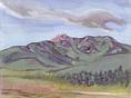 click for a larger image of item #31571, Mount Chocorua With Long Cloud