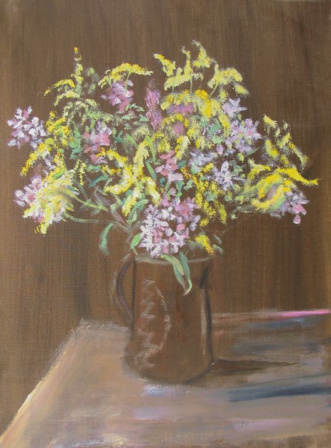 Goldenrod In Pitcher