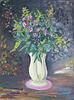 click for a larger image of item #31597, Bouquet In White Vase