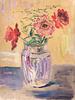 click for a larger image of item #31633, Flowers In Glass Pitcher