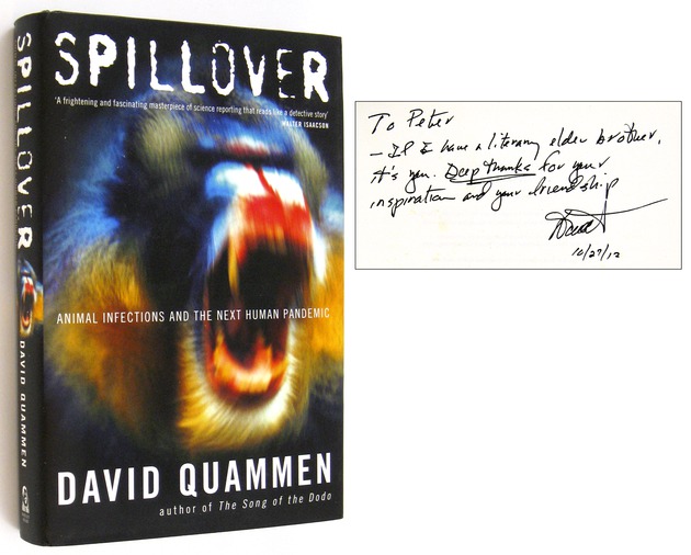 spillover animal infections and the next human pandemic david quammen