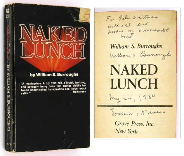 Burroughs William S Naked Lunch Ken Lopez Bookseller