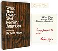 click for a larger image of item #33285, What Thou Lovest Well, Remains American
