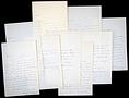click for a larger image of item #33890, Autograph Letters Signed