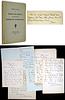 click for a larger image of item #33899, A Brief Outline of Books and Topics for the Study of American Literature, with Autograph Letters Signed