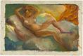 click for a larger image of item #34053, Reclining Female Nude