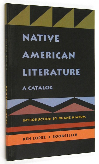 (NIATUM, Duane), - Native American Literature Catalog.