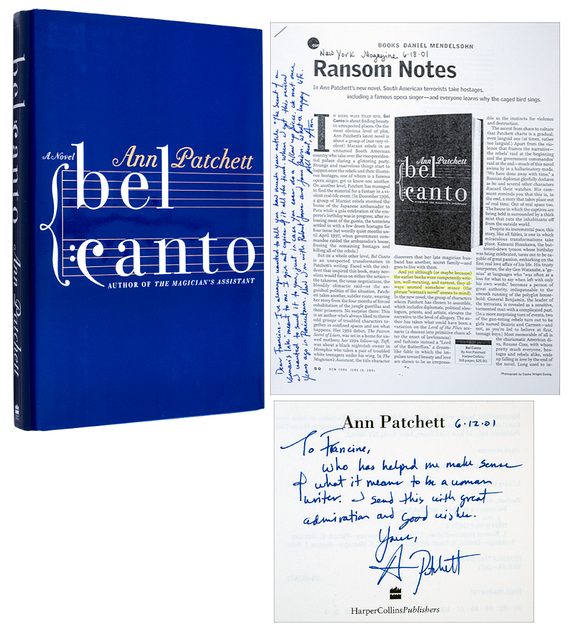 PATCHETT, Ann - Bel Canto | Ken Lopez Bookseller