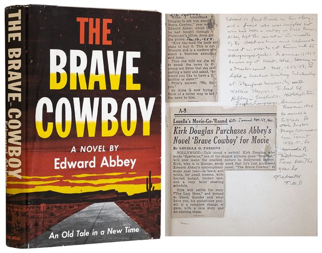 ABBEY, Edward, - The Brave Cowboy.