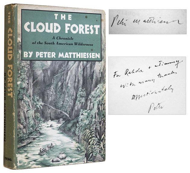 MATTHIESSEN, Peter, - The Cloud Forest.