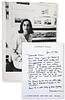 click for a larger image of item #36674, Autograph Note Signed, and Photograph