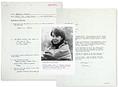 click for a larger image of item #36703, Typed Letter Signed and Author Questionnaire