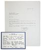 click for a larger image of item #36716, Two Notes Signed