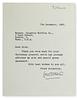 click for a larger image of item #36737, Typed Notes Signed