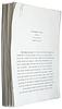 click for a larger image of item #36837, The Pressure of Time [Unfinished Novel]